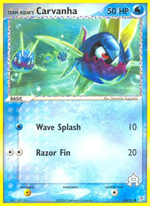 Team Aqua's Carvanha, Team Magma vs Team Aqua No. 48