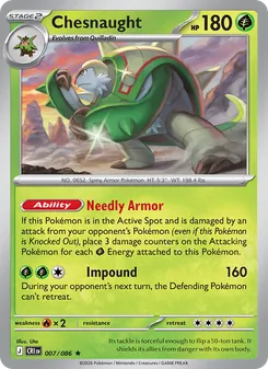 Chesnaught, Chaos Rising No. 007