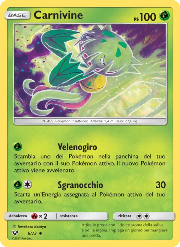 Carnivine, Leggende Iridescenti No. 6