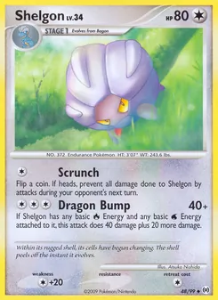 Shelgon, Arceus Nº 48 Normal