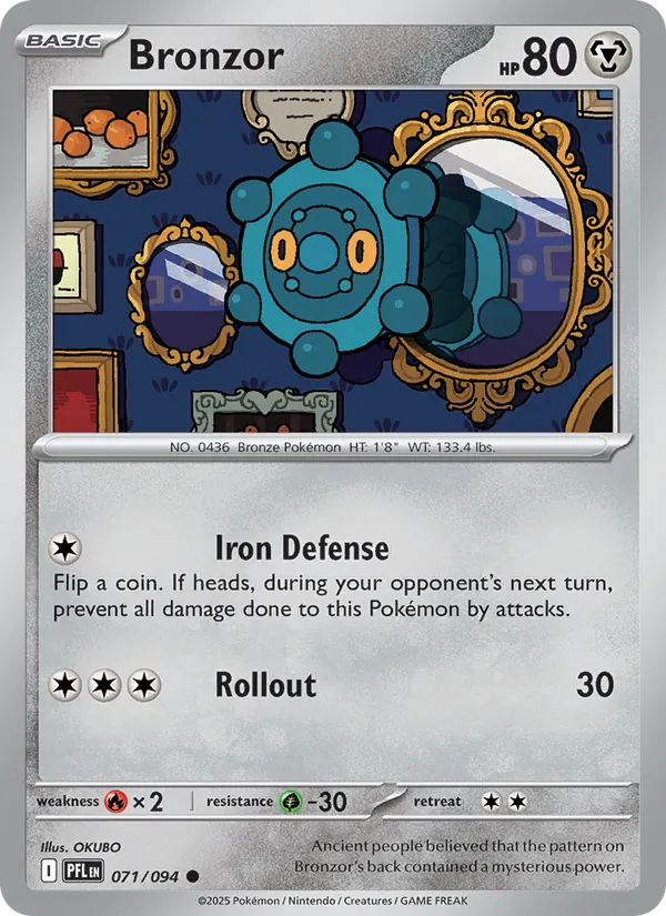Bronzor, Phantasmal Flames Nº 071