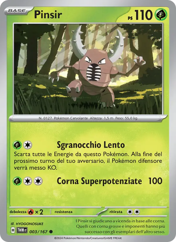 Pinsir, Crepuscolo Mascherato No. 003