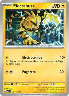 Electabuzz, 151 No. 125 Normal