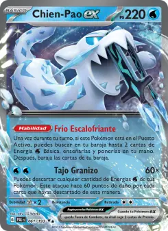 Chien-Pao ex, Evoluciones en Paldea No. 061 Holo