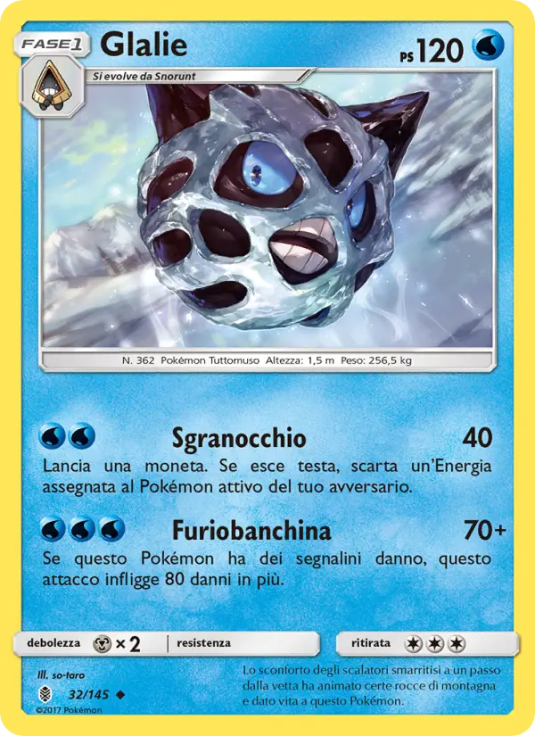 Glalie, Guardiani Nascenti No. 32