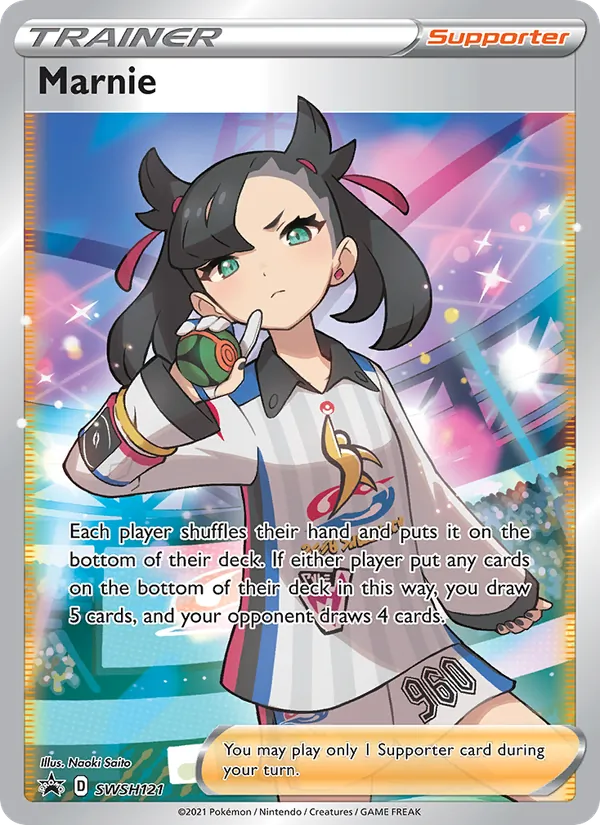 Marnie, SWSH Black Star Promos Nº SWSH121