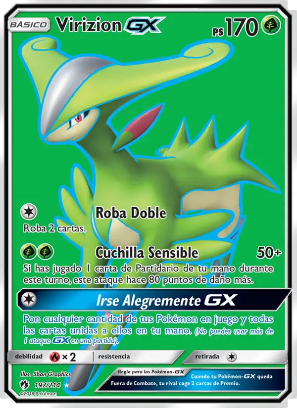 Virizion GX, Truenos Perdidos No. 197