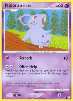 Nidoran♀, Rising Rivals Nº 71 Normal