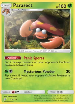Parasect, Team Up No. 7