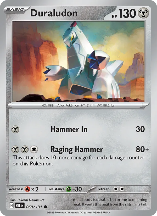 Duraludon, Prismatic Evolutions Nº 069