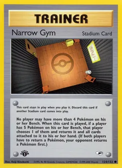 Narrow Gym, Gym Heroes Nº 124 Normal