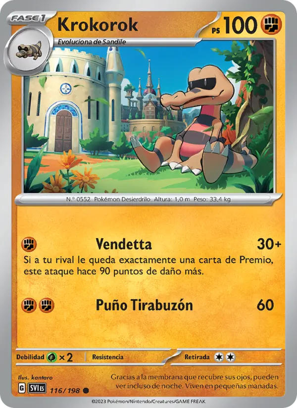 Krokorok, Escarlata y Púrpura Nº 116