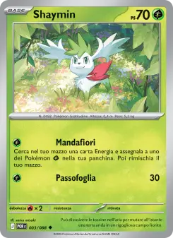 Shaymin, Equilibrio Perfetto Nº 003 Normal