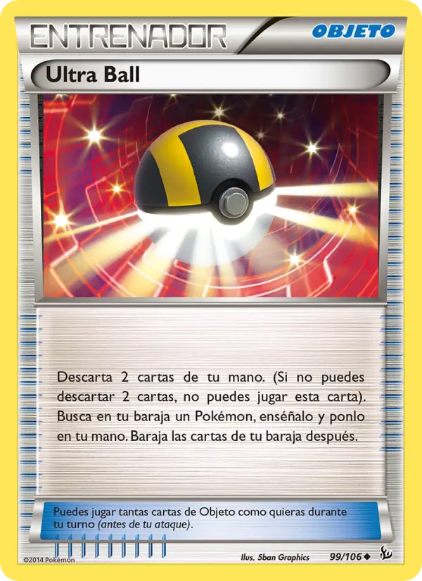Ultra Ball, Destellos de Fuego No. 99