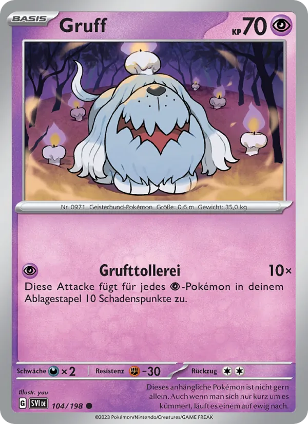 Gruff, Karmesin & Purpur No. 104