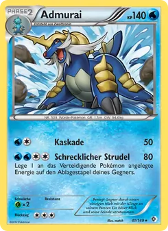 Admurai, Überschrittene Schwellen No. 41 Normal