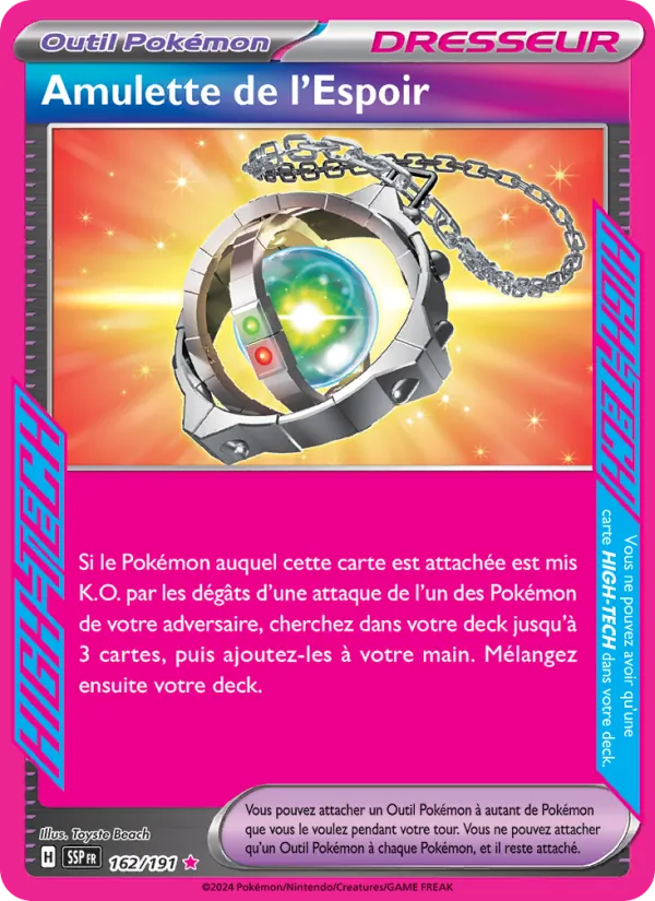 Amulette de l'Espoir, Étincelles Déferlantes Nº 162