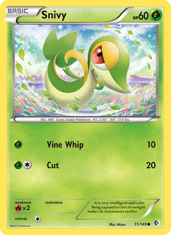 Snivy, Boundaries Crossed No. 11