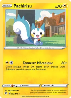 Pachirisu, Stars Étincelantes No. 052 Normal