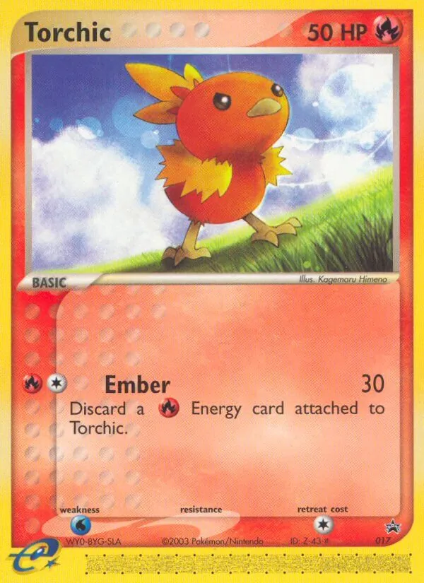 Torchic, Nintendo Black Star Promos Nº 17