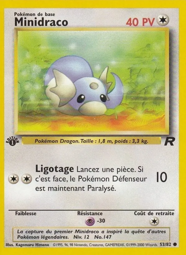 Minidraco, Team Rocket Nº 53
