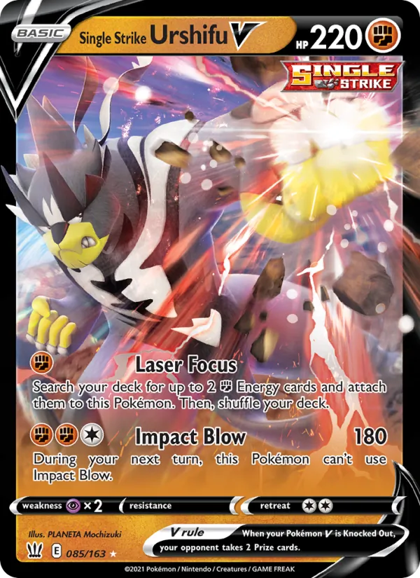Single Strike Urshifu V, Battle Styles No. 85