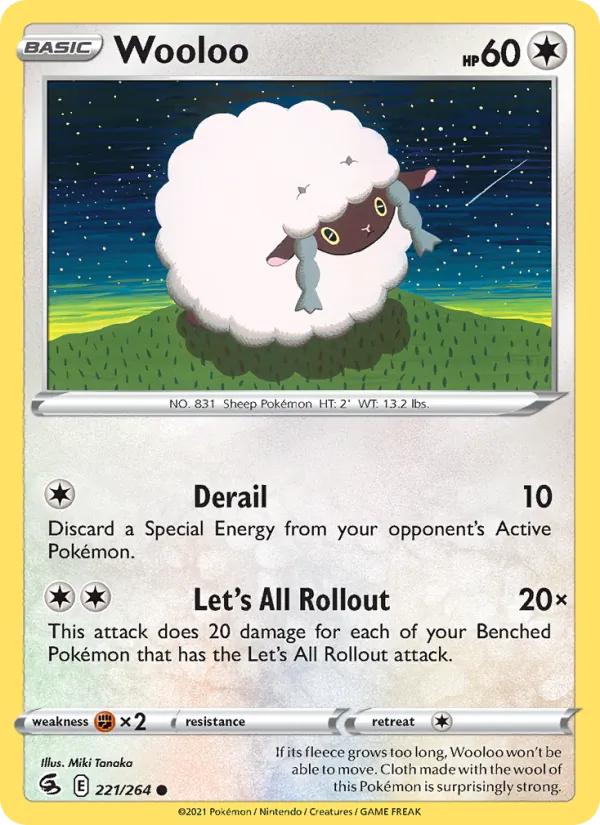 Wooloo, Fusion Strike No. 221