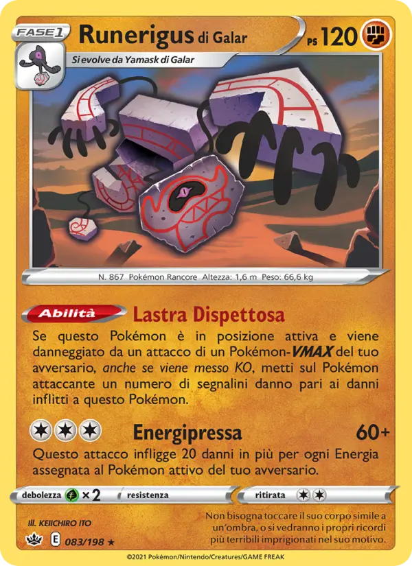 Runerigus di Galar, Regno Glaciale Nº 83