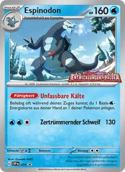 Espinodon, SVP Black Star Promos No. 019 Holo