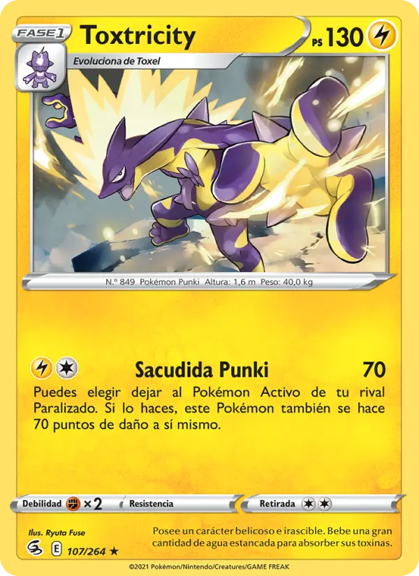 Toxtricity, Golpe Fusión No. 107