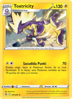 Toxtricity, Golpe Fusión Nº 107 Holo