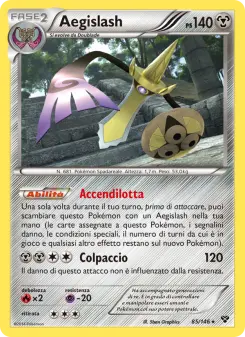 Aegislash, XY Nº 85 Normal