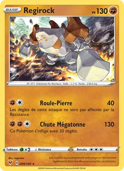 Regirock, Voltage Éclatant No. 89 Holo