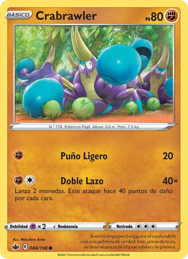 Crabrawler, Reinado Escalofriante No. 84