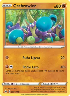 Crabrawler, Reinado Escalofriante No. 84 Normal