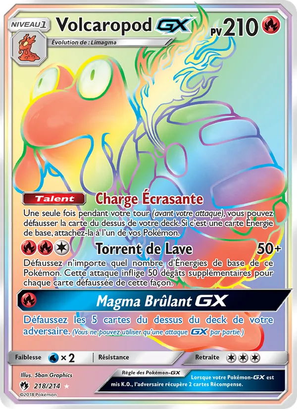 Volcaropod GX, Tonnerre Perdu Nº 218