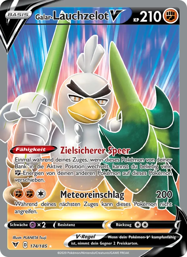 Galar-Lauchzelot V, Farbenschock No. 174