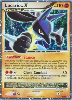 Lucario, DP Black Star Promos Nº DP12 Holo