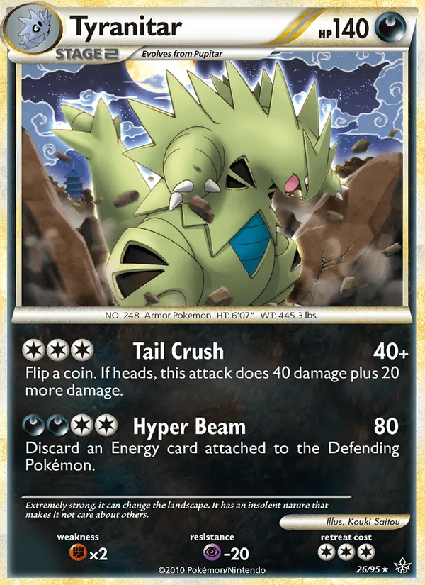 Tyranitar, Unleashed No. 26