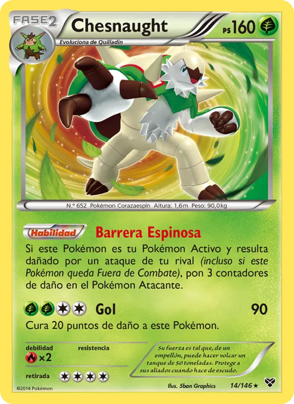 Chesnaught, XY No. 14