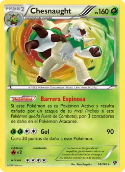 Chesnaught, XY No. 14 Normal
