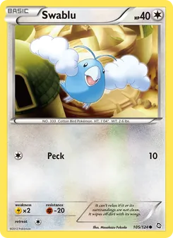 Swablu, Dragons Exalted Nº 105 Normal
