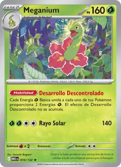 Meganium, Megaevolución Nº 010 Normal