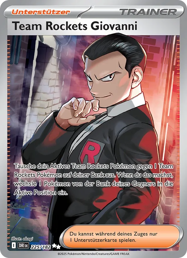 Team Rockets Giovanni, Ewige Rivalen Nº 225