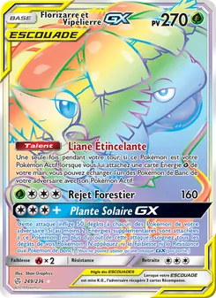 Florizarre et Vipélierre GX, Éclipse Cosmique No. 249 Normal