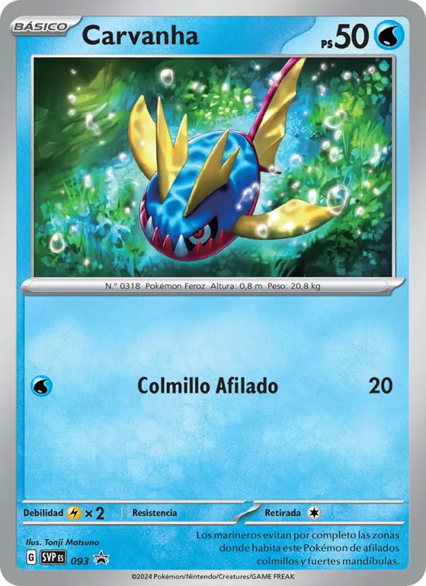 Carvanha, SVP Black Star Promos No. 093