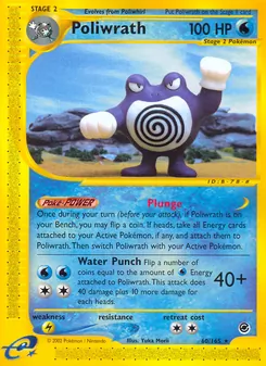 Poliwrath, Expedition Base Set No. 60 Normal