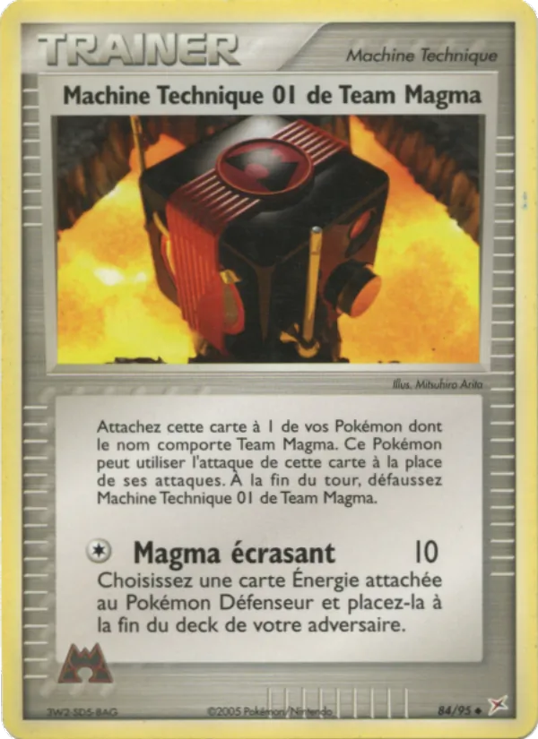 Machine Technique 01 de Team Magma, EX Team Magma vs Team Aqua No. 84