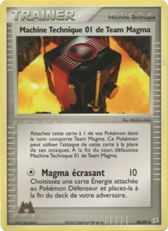 Machine Technique 01 de Team Magma, EX Team Magma vs Team Aqua No. 84 Normal