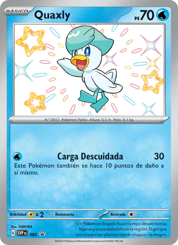 Quaxly, SVP Black Star Promos No. 082